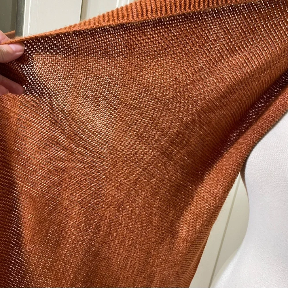 Prana Elle Knit Burnt Orange Fall Winter Knit Scarf STYLE#U63190698
